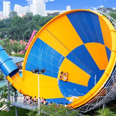 De Producten van het Aquapark/Super het Waterdia's van de Tornadoglasvezel 14.6m Platformhoogte voor Als thema gehad Waterpark