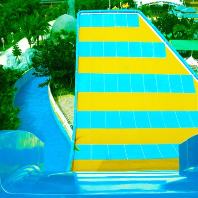 Aangepast het Parkmateriaal van het Glasvezelwater/Volwassen Waterdia met Tweepersoons Berijdende Schommeling