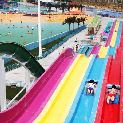 OEM Grote Dia's Vier/Zes Stegen van het Regenboogwater voor Waterpark