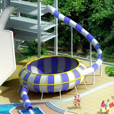 Het volwassen Lange Grote Water glijdt voor Pretpark/Ruimte de Dia's180riders/h Capaciteit van het Komwater