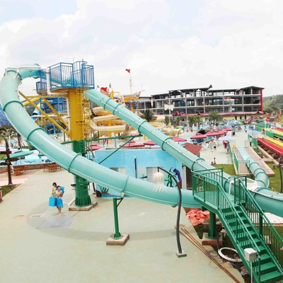 Aangepaste Opwindende Aqua-het Waterdia's van de Parkglasvezel, Platformhoogte 16m voor Volwassenen