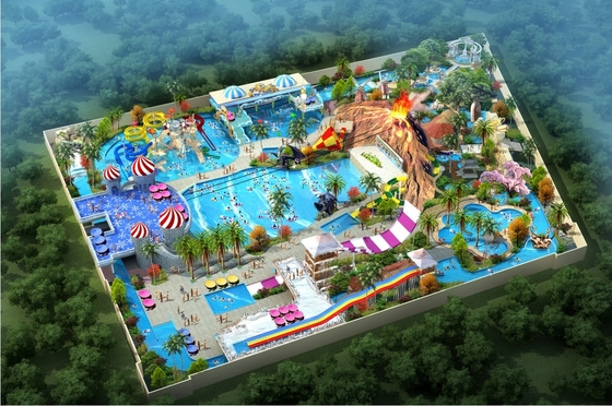 Veilig Aangepast het Park Conceptueel Ontwerp van het Themawater voor Pretpark
