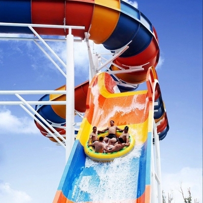 Van de het Parkglasvezel van familierafting Aqua Dia 6 van Waterpark Persoon/tijd