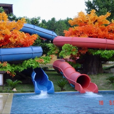 Van de Glasvezeljonge geitjes van de douanecombinatie het Waterdia's voor het Park van het Themawater