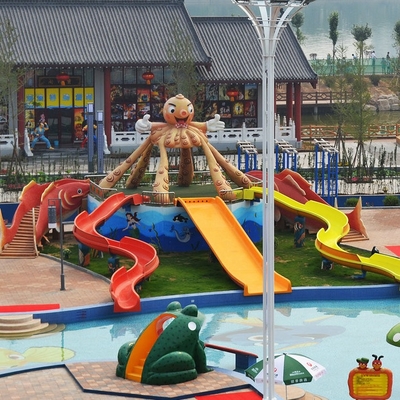 2m het Waterdia's van de Jonge geitjes van de Hoogteglasvezel, Bergdia voor Kinderen, ouder-Kind Waterpark