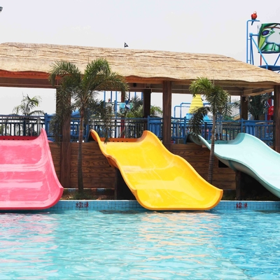 Het Water van commerciële Glasvezeljonge geitjes glijdt het Materiaal van het Waterpark voor Zwembad