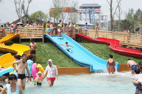 Commerciële van de het Materiaalglasvezel van het Waterpark het Waterdia's voor Zwembad