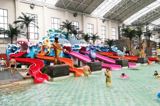 Het Waterdia's van aantrekkelijke Jonge geitjes, Aqua-de Dia van de de Glasvezelpool van het Spelmateriaal