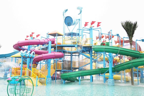 Van het het Waterhuis van de Gaintglasvezel het Parkspelen van Aqua met Waterdia voor Familiepret