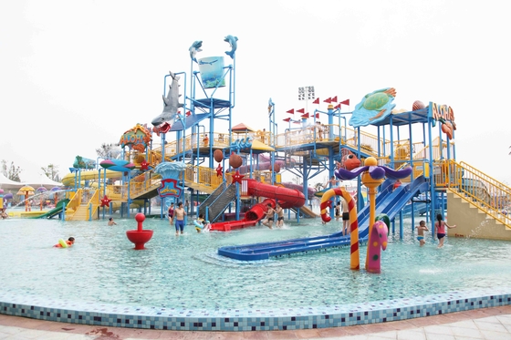 Het interactieve Aqua-van het de Diamateriaal van het Speelplaatswater Park van het de Pretthema