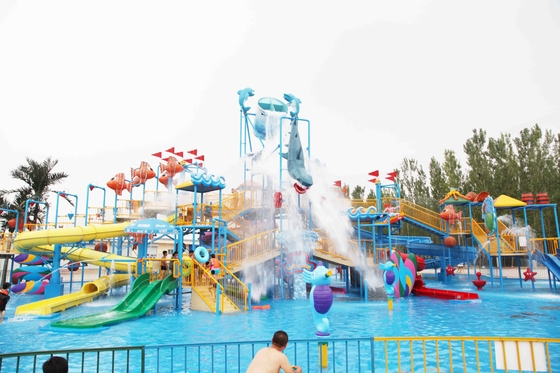 Het interactieve Aqua-van het de Diamateriaal van het Speelplaatswater Park van het de Pretthema