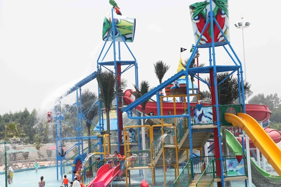 Gigantisch van de Speelplaatssporten van Aqua van het Waterhuis van het het Waterpark het Pretparkmateriaal