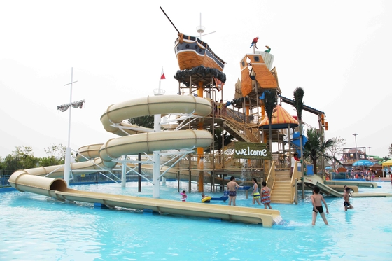 1 van de Speelplaatskinderen/Volwassenen van Aqua van de jaargarantie het Waterpark van Aqua met Waterdia