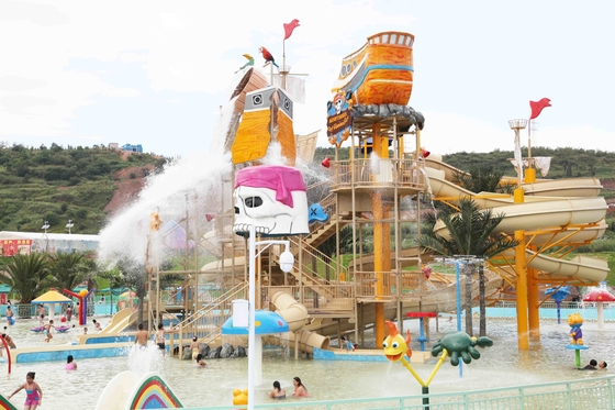 Het opwekken van het park van het familiewater in giantic waterhouse met verschillend stijlwaterslide/Glasvezelwater glijdt