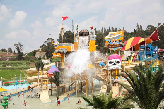 14.5m het Binnenpark van het Speelplaatswater, Commercieel Materiaal 29 x 27m van de Waterspeelplaats voor Gaint-Waterpark
