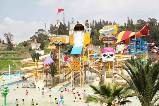 Het Materiaal van het het Waterpark van de douaneglasvezel, Gaint-de Speelplaats van het Waterhuis
