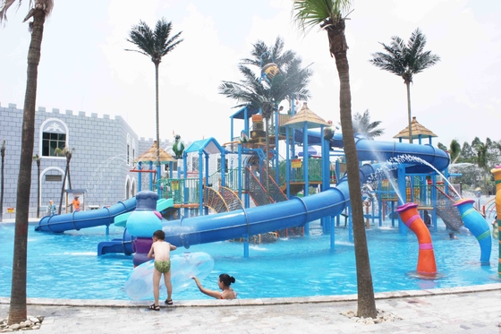 De Speelplaatsmateriaal Interactieve Eco van glasvezelaqua - Vriendschappelijk voor Waterpark