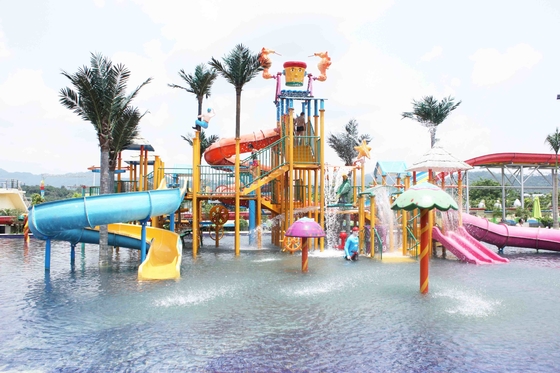 De Speelplaatsmateriaal Interactieve Eco van glasvezelaqua - Vriendschappelijk voor Waterpark