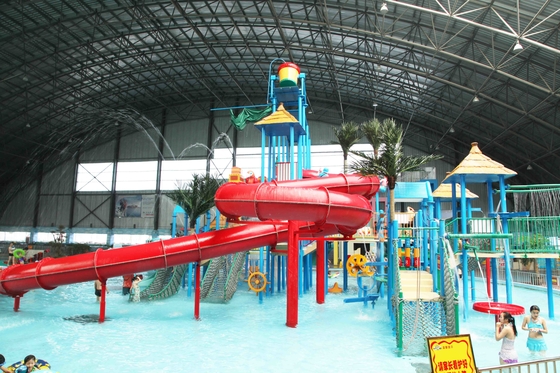 Van het de Speelplaatsmateriaal van glasvezelaqua Interactieve de Glasvezelproducten/de Aangepaste Producten van het Waterpark