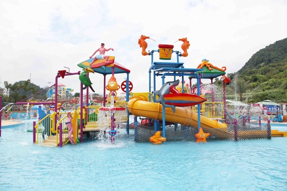 Het Waterspeelplaats van Funnuyjonge geitjes voor de Vloerruimte 9.5*6.5m van de Kinderenspeelplaats/Materiaal