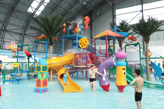 Van de het Waterspeelplaats van aangepaste Binnen/Openluchtjonge geitjes het Waterhuis voor Familieinteractie