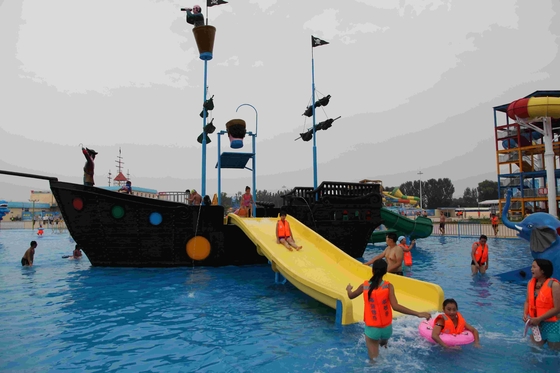 Van het het Spelwater van zeeroveraqua het Parkmateriaal/het Aangepaste Schip van de Glasvezelpiraat