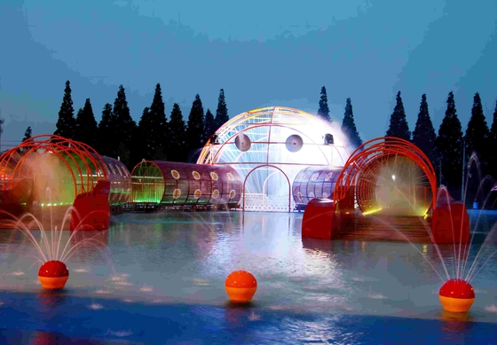 Het openlucht van de het Labyrintglasvezel van de Vermaakkrab van het het Materiaalwater Spel van het Park Grote Aqua