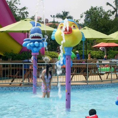 Het kleurrijke Materiaal van de het Parkglasvezel van de Karpernevel voor Kinderen/Jonge geitjeswaterspeelplaats