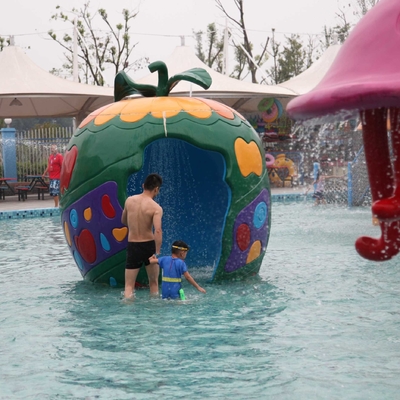 Het kleurrijke Materiaal van de het Parkglasvezel van de Karpernevel voor Kinderen/Jonge geitjeswaterspeelplaats