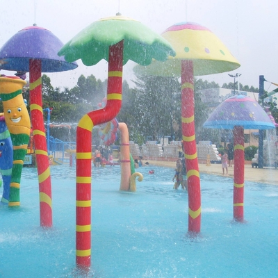 Het kleurrijke Materiaal van de het Parkglasvezel van de Karpernevel voor Kinderen/Jonge geitjeswaterspeelplaats