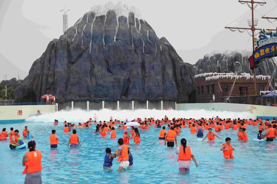 Het Materiaal van de de Golfpool van het waterpark, Waterpark-Golfmachine voor Familiepret in Aqua-Park