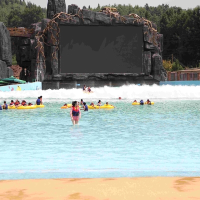 Grootste Openlucht van de de Golfpool van het Waterpark de Bouw Sterke Macht met Roestvrij staalfilter
