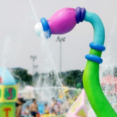 Het aangepaste Aqua-Spel van Aqua van het Parkmateriaal, Glasvezel, pvc-het Pictogram van de Zonnebloemnevel voor Waterpark