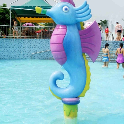 Van het het Parkmateriaal van de jonge geitjesnevel van het de Glasvezelwater van de de Spelennevel het Beeldverhaalzeepaardje voor Waterpark