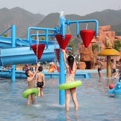 Kleurrijk het Parkmateriaal van de Karpernevel voor Kinderen/Jonge geitjes in de Glasvezelmateriaal van het Waterpark