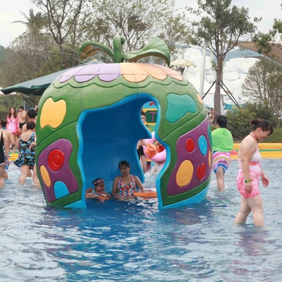 Het Parkmateriaal van de glasvezelnevel voor Kinderen/het Jonge geitjes Aangepaste Materiaal van het Waterpark