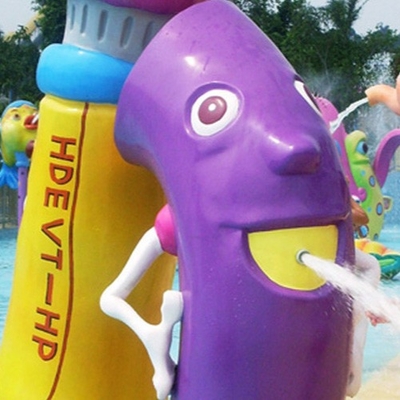 Pvc, het parkspeelgoed van het glasvezel Materieel Water met waterpomp in sprayground