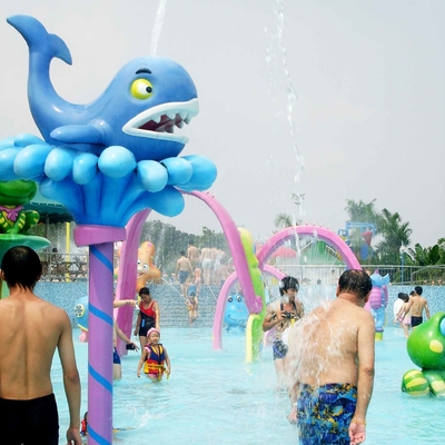 Van de het Materiaal Grappig Nevel van het nevelpark de Walvisstuk speelgoed voor de Spelen van het Spelwater