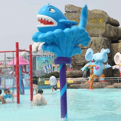 Van de het Materiaal Grappig Nevel van het nevelpark de Walvisstuk speelgoed voor de Spelen van het Spelwater