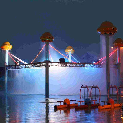 Van het Staal Grote Aqua van de kwallenwereld van de het Spelnevel van het het Parkmateriaal het Beeldverhaalstructuren