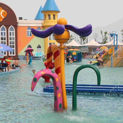 Het aangepaste Materiaal van de het Waterspeelplaats van de Bloemnevel, Pretparkmateriaal