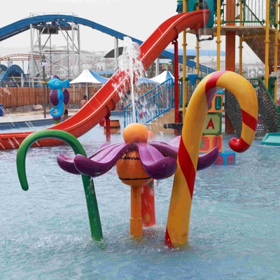 Het aangepaste Materiaal van de het Waterspeelplaats van de Bloemnevel, Pretparkmateriaal