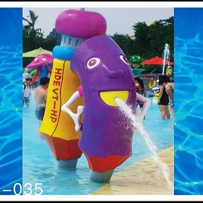 Jonge geitjes en Volwassenen van de het Materiaalnevel van het Waterpark het Spelstructuur 3~5 van Aqua Personen voor het Park van het Jonge geitjeswater