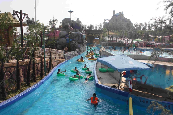 Materiaal van het de Rivier Zwembad van FRP het Luie, Pretparkmateriaal voor Kinderen