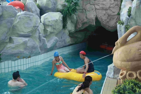 Het grote Luie van Riviermateriaal/Aqua Spelpark Gegalvaniseerde Koolstofstaal Steunen