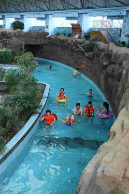 Het grote Luie van Riviermateriaal/Aqua Spelpark Gegalvaniseerde Koolstofstaal Steunen