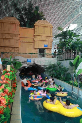 De openluchtvakantie neemt Lui het Park Aantrekkelijk Project van het Rivierwater voor Waterpark zijn toevlucht