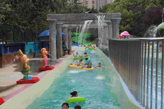 De openluchtvakantie neemt Lui het Park Aantrekkelijk Project van het Rivierwater voor Waterpark zijn toevlucht