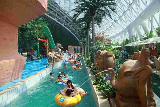 De sterke Grote Luie Rivier van het Waterpark/het Gegalvaniseerde Koolstofstaal Steunen