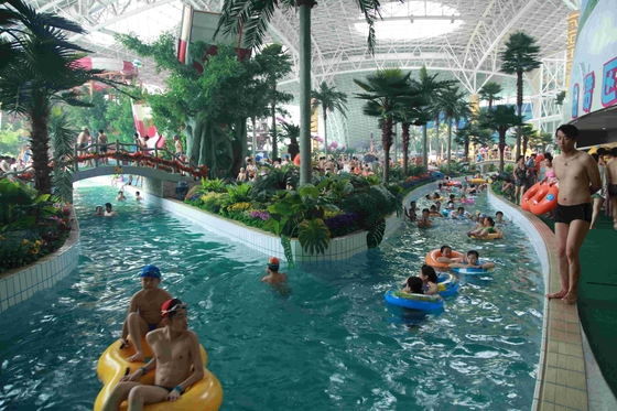 De sterke Grote Luie Rivier van het Waterpark/het Gegalvaniseerde Koolstofstaal Steunen